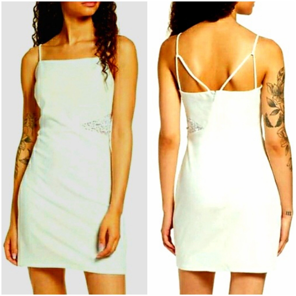 Jump Apparel Women's White Dress - Size 13 / 14 - Brand New with Tags